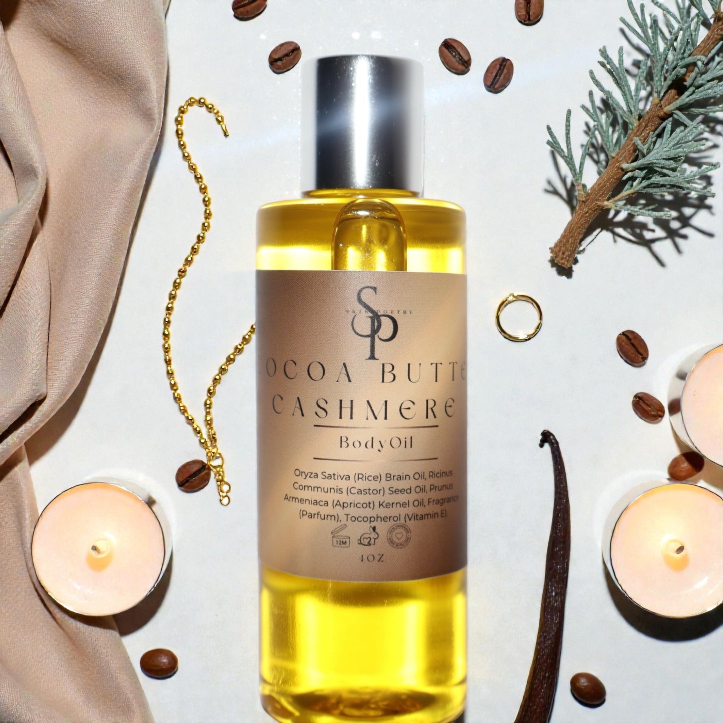Cocoa Butter Cashmere Body Oil